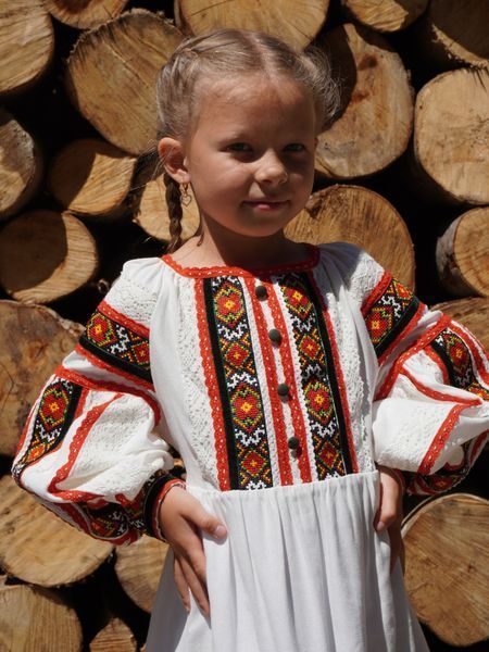 Ярина - Вишита сукня в етностилі для дівчинки фото