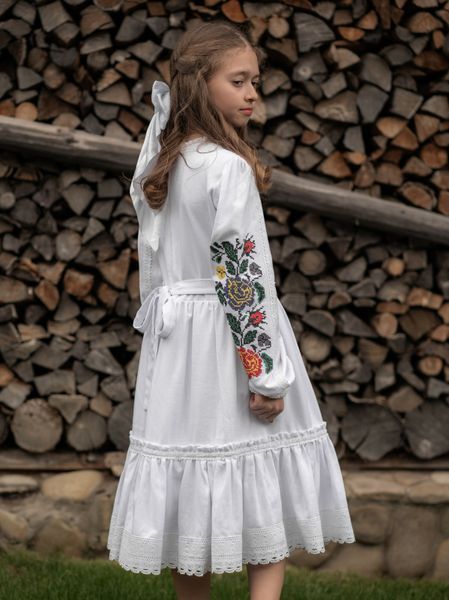 Килина - Вишита сукня для дівчинки в етностилі фото